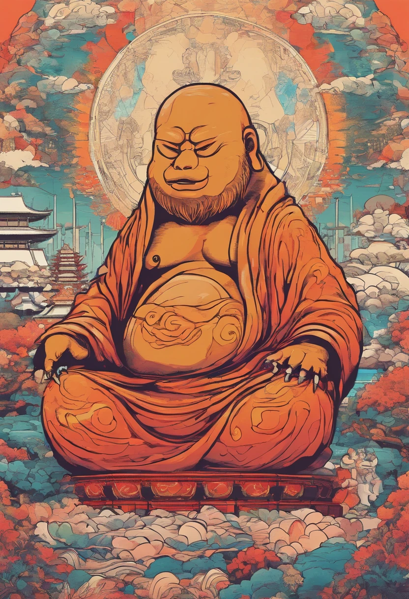 Grizzly Humanoid Budda
