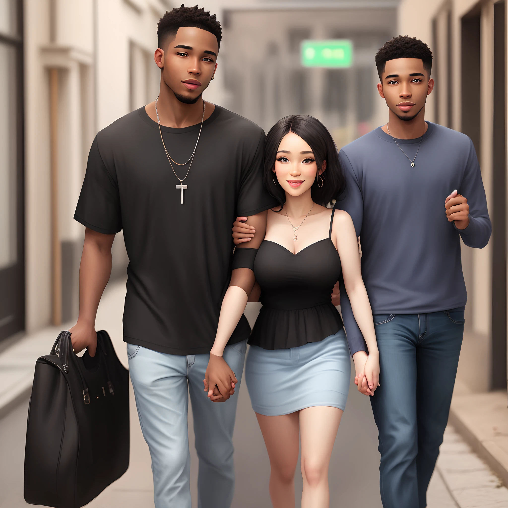 A black couple