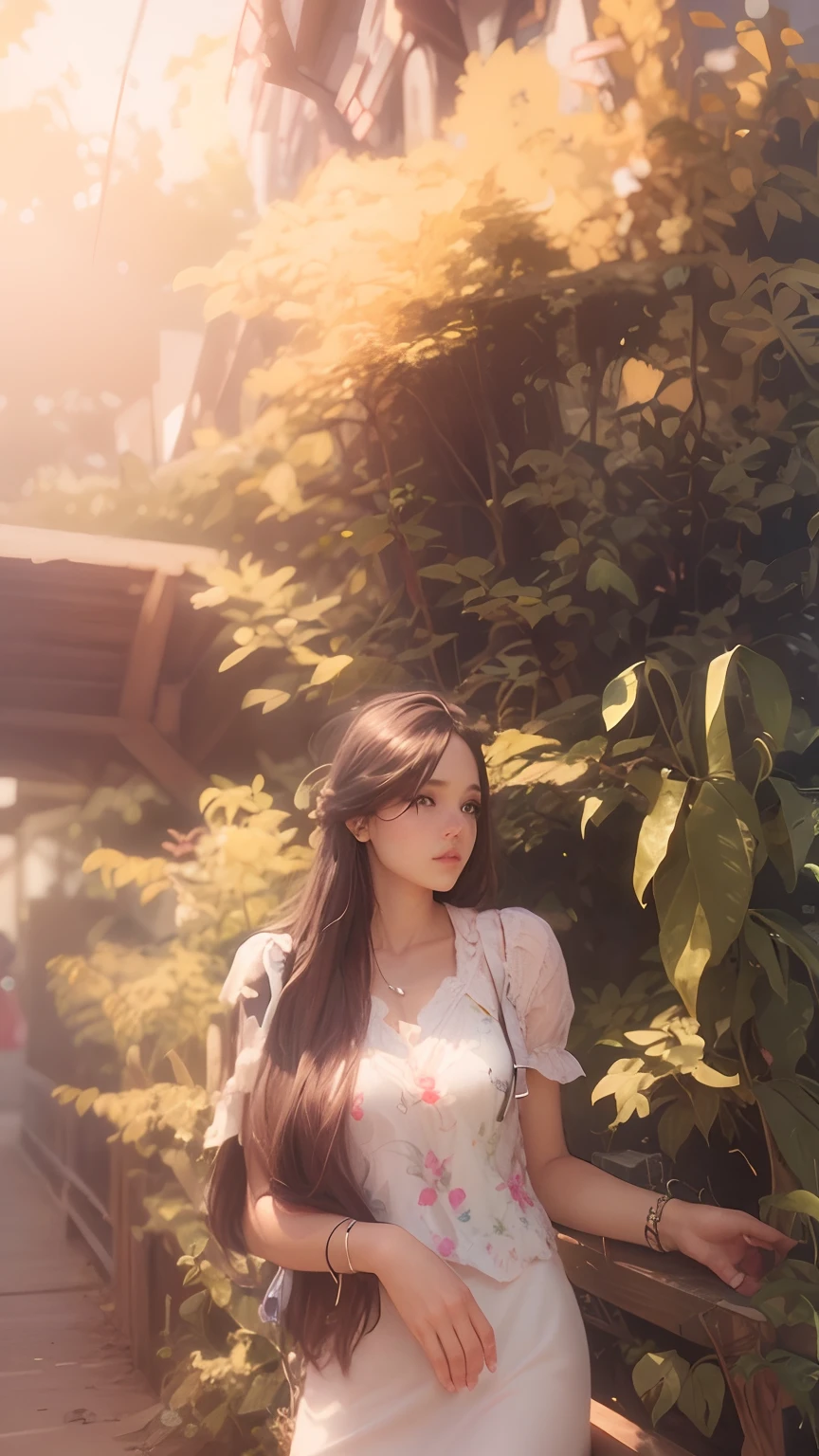 Cute girl ultra realistic --v 4