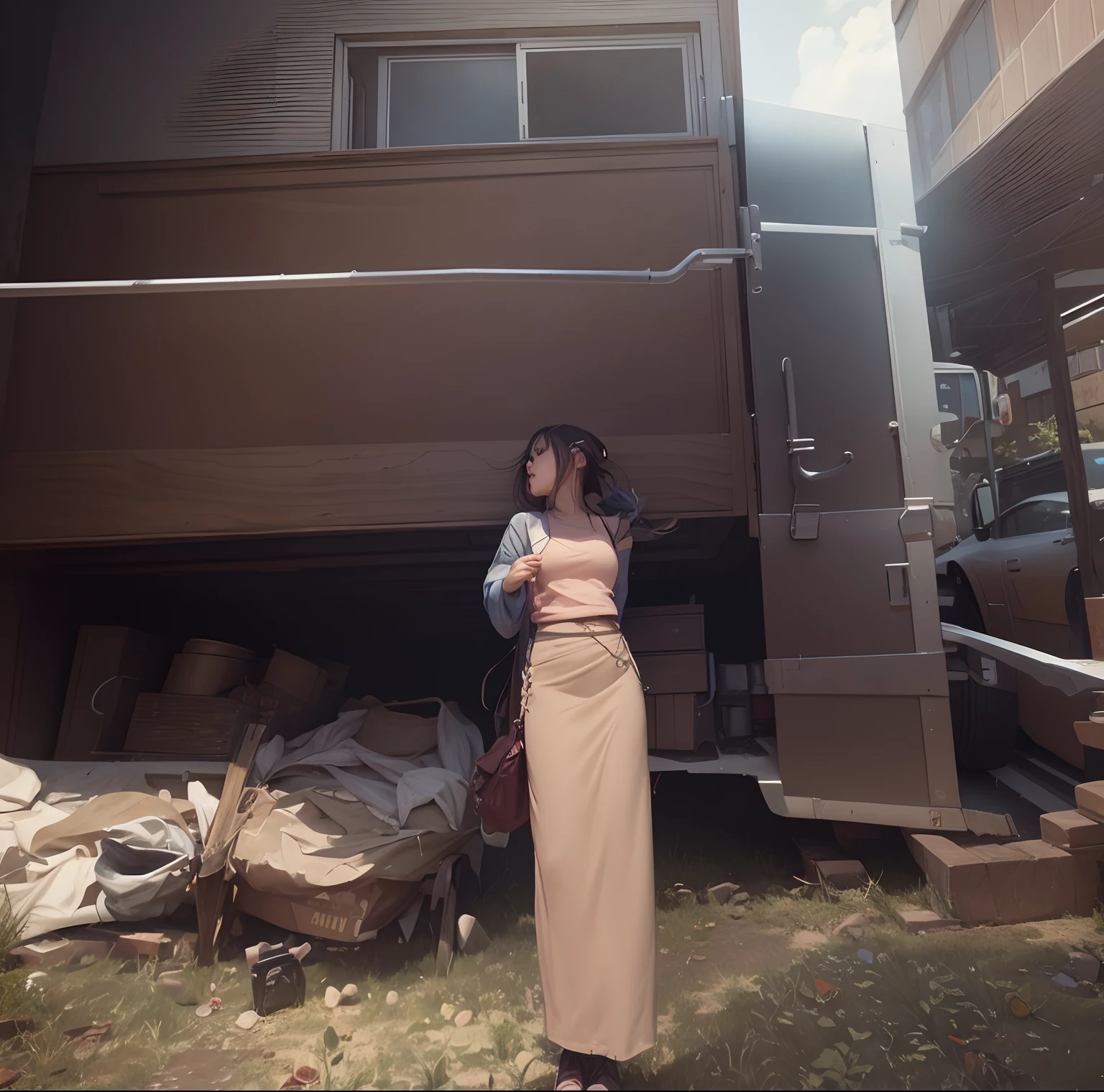 Cute girl ultra realistic --v 4