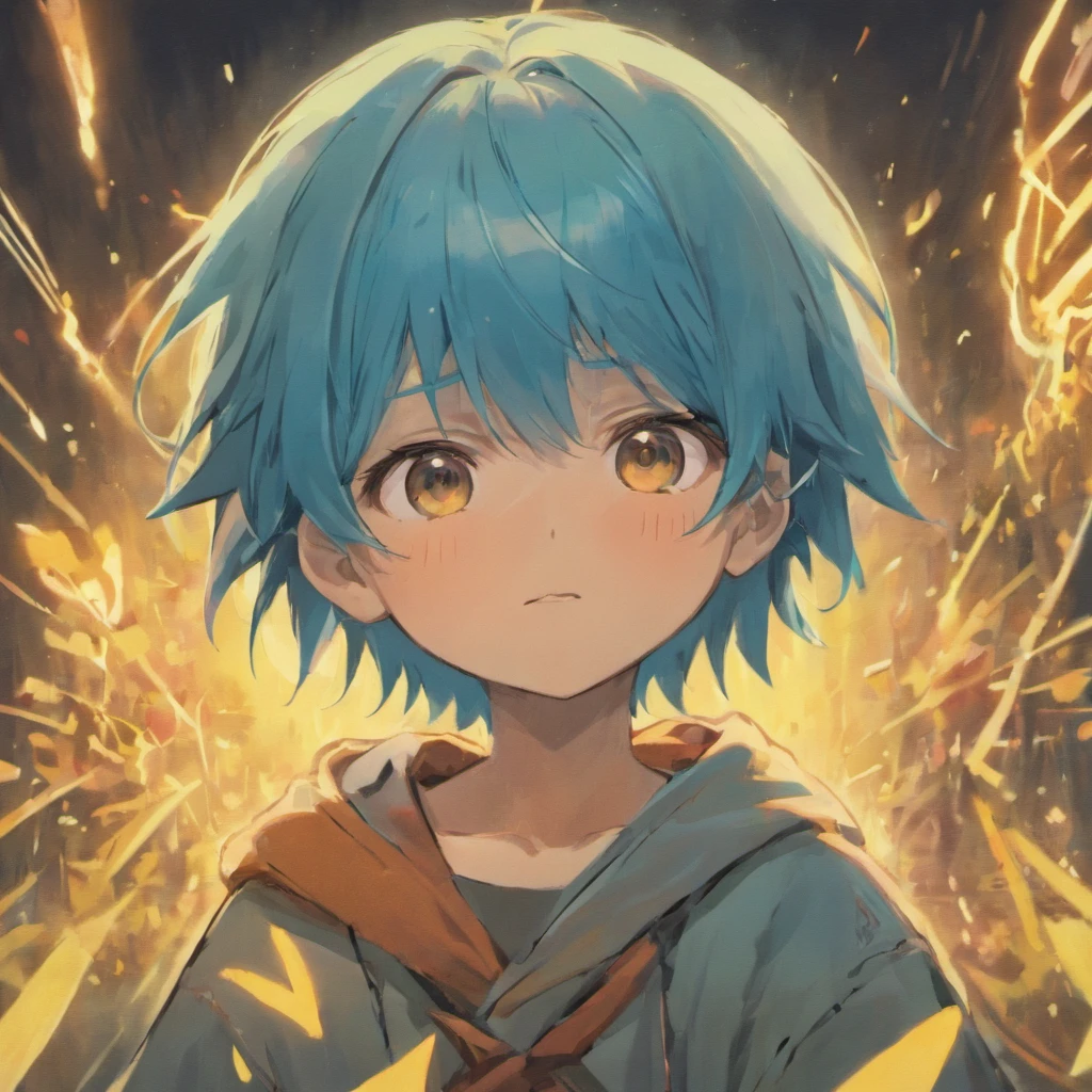 Cute boy,Positive face like,The expression of the aggrieved poor wanting to protect him,light toned,Light,Garden background