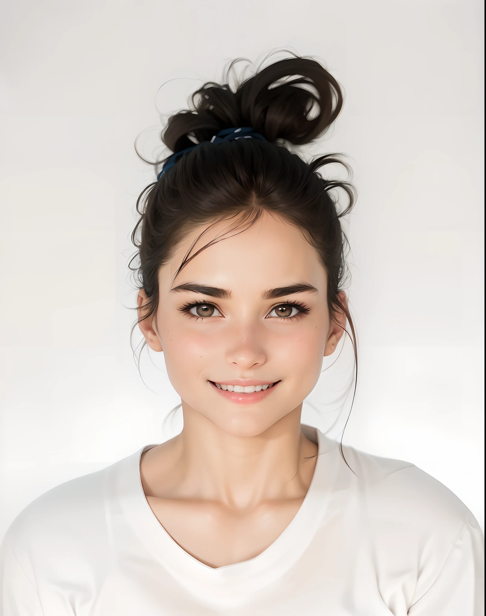 top-quality,ultra-detailliert,masterpiece,realisitic,Photo Real,Bright lighting,1 girl in, an extremely beautiful 17-year-old girl, (kawaii:1.2),Thin smile, (Brown eyes),(brown haired),(bangss),perfect glossy skin,flawless skin,((erotick,Sexy and sexually explicit)),((accurate hands without incongruity)), large full breasts,big breasts thin waist, Look at viewers,((a sailor suit)),((Short sleeve uniform white shirt)),(red necktie),(Blue Mini Pleated Skirt),(((skirt lift by yourself))),(lifted by self),(Showing panties),panties on,panties focus,((Sit up,spread legswide)), sockes, (Black knee socks),(Loafer shoes), during daytime,On the train,Horizontal long seat with your back to the window