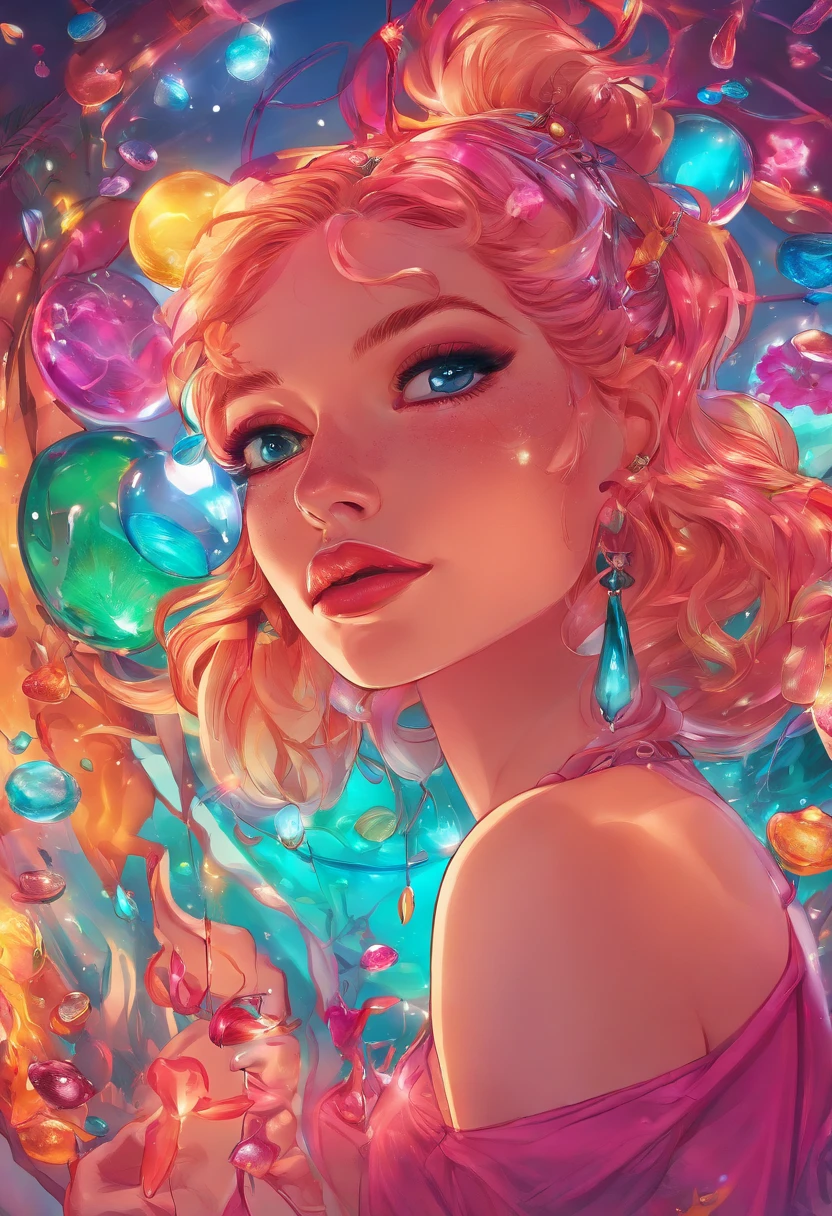 Bubble Bobble style, 8-bit, cute, pixelated, fantasy, vibrant, reminiscent of Bubble Bobble game, of a busty young woman by Ernst Fuchs and Carlo Galli Bibiena and Henri Biva, stunningly beauty, blonde, bold lines, hyper detailed, dark limited palette, dramatic lighting, (intricate details, masterpiece, best quality:1.4), 
<lora:add-detail-xl:1>  <lora:Animated_Concept:1>
