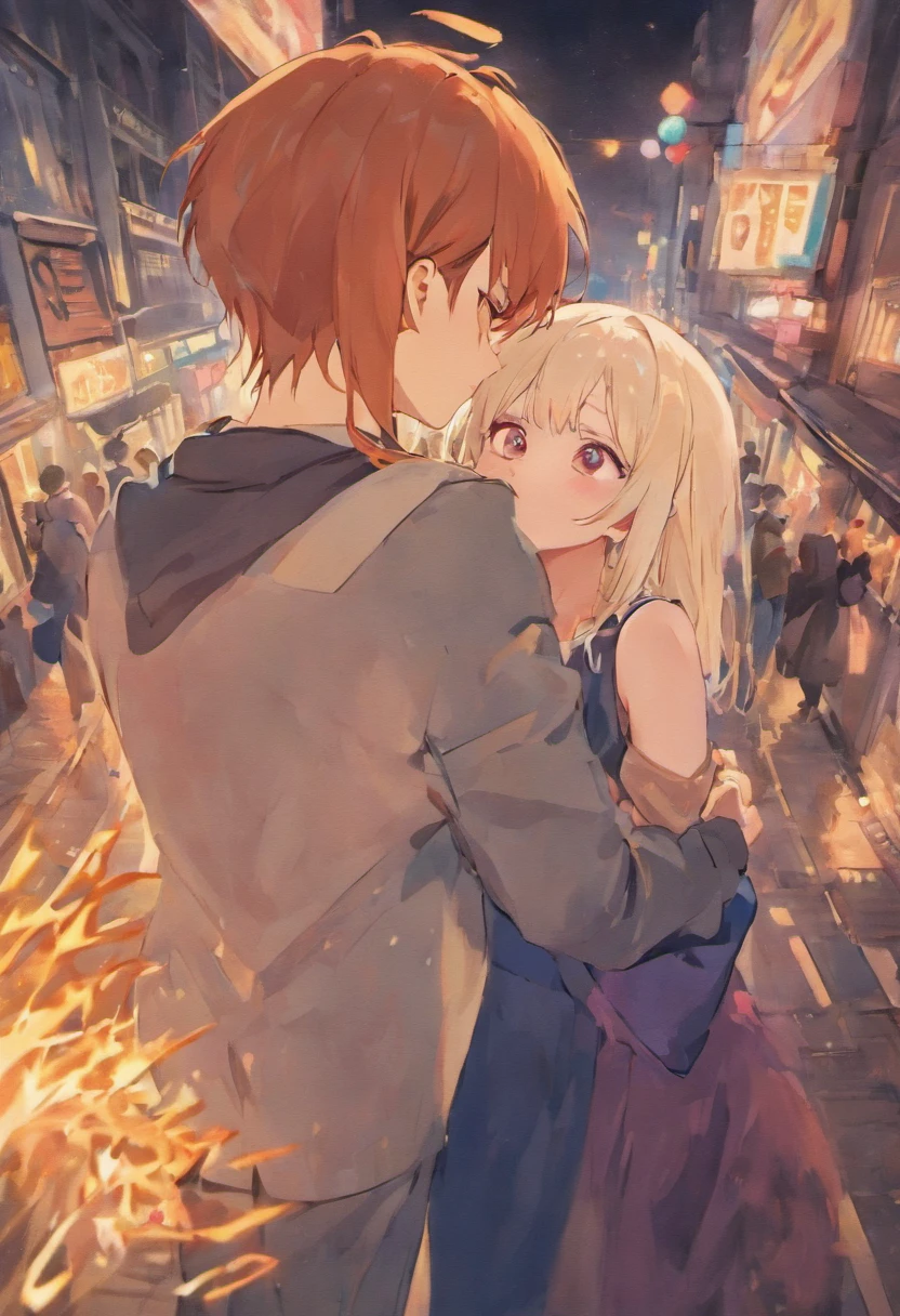 twogirls,Lingering,tongue kissing,Azur Route characters