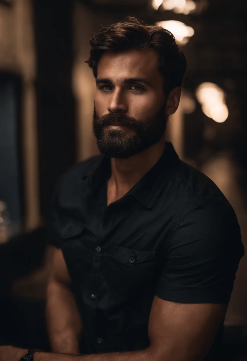 Homme 24 ans, Journaliste, tanned, Cheveux noir, barbe courte