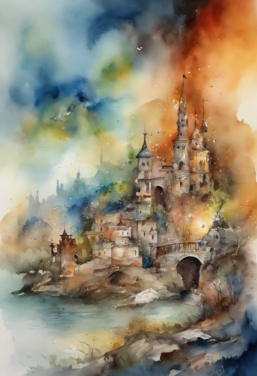 the space,fantasy,disarray