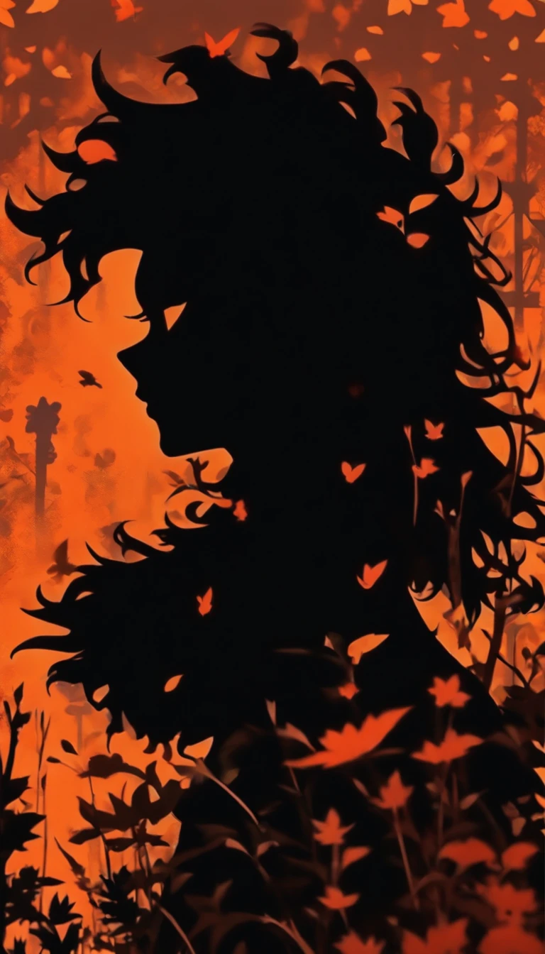 (Silhouette Art,cutouts:1.6)
(((Paper cutting art,A world where only black exists:1.3)
(Cowboy Shot),1 girl,Solo,
(机器人,profile:1.2),ruined and devastated city、covered with plants
break
(Grayness)
Textured glass background,Tarot card atmosphere