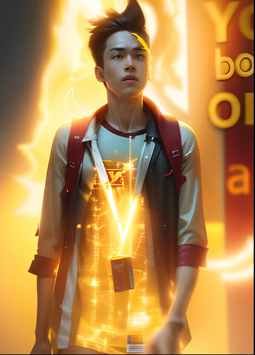 Change my Background And Flash Cw Power Electric Running Type Yellow Electric Cw flash running type