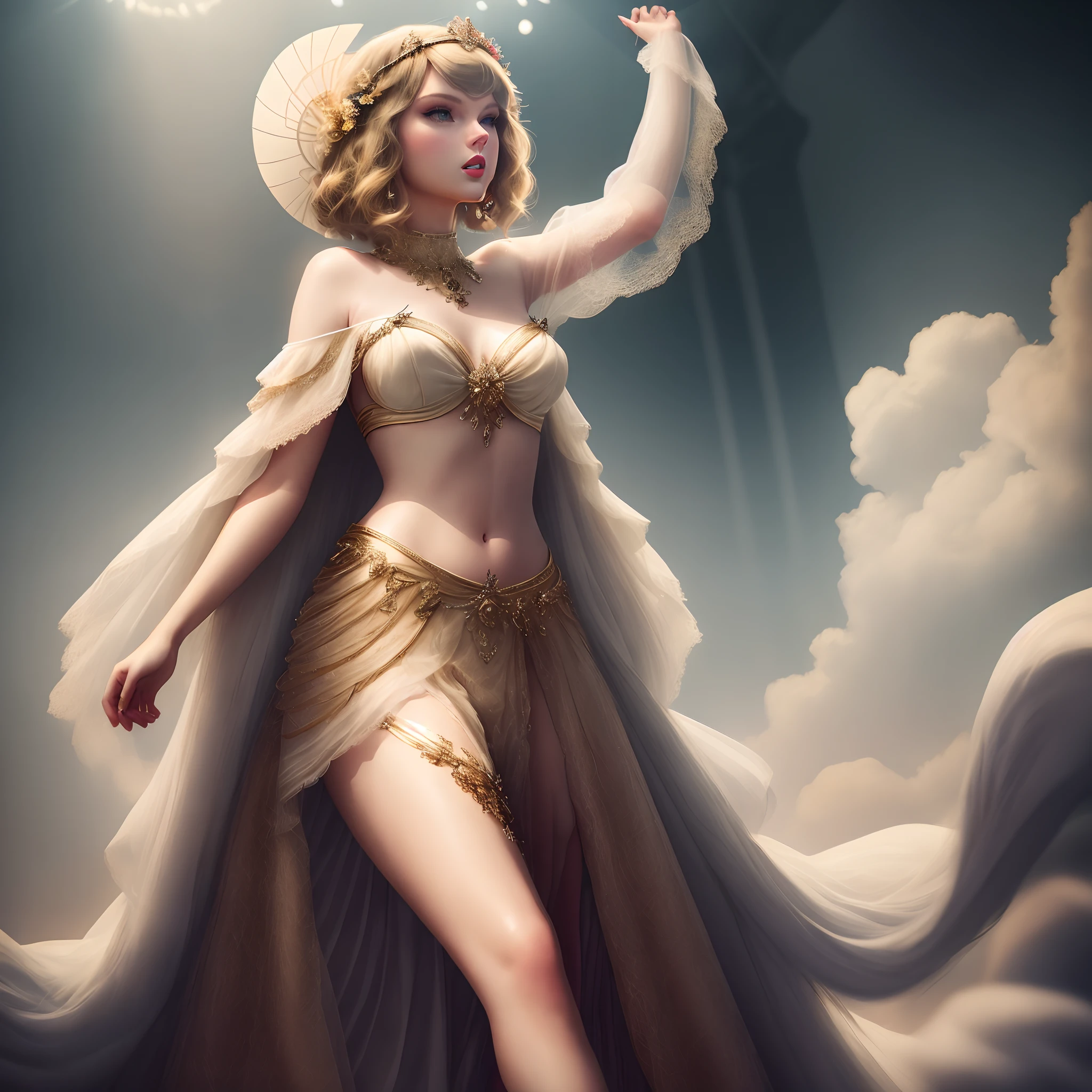 Taylor Swift as a goddess