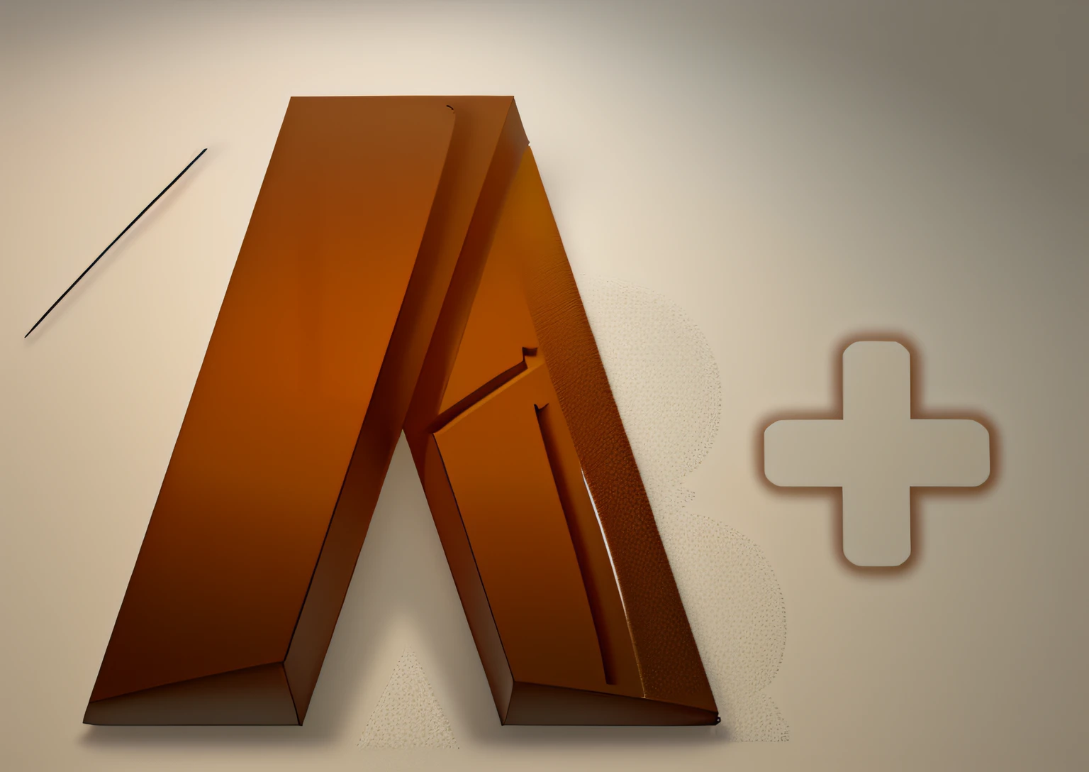 Logo design,Letter A,3Drenderingof,Sports elements