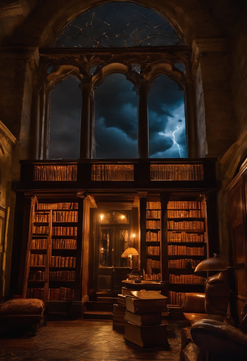 One stormy night, as rain drummed on Emily's windowpane and thunder rumbled in the distance, they had a shared dream. They found themselves in a grand library, filled with ancient books and hidden knowledge.