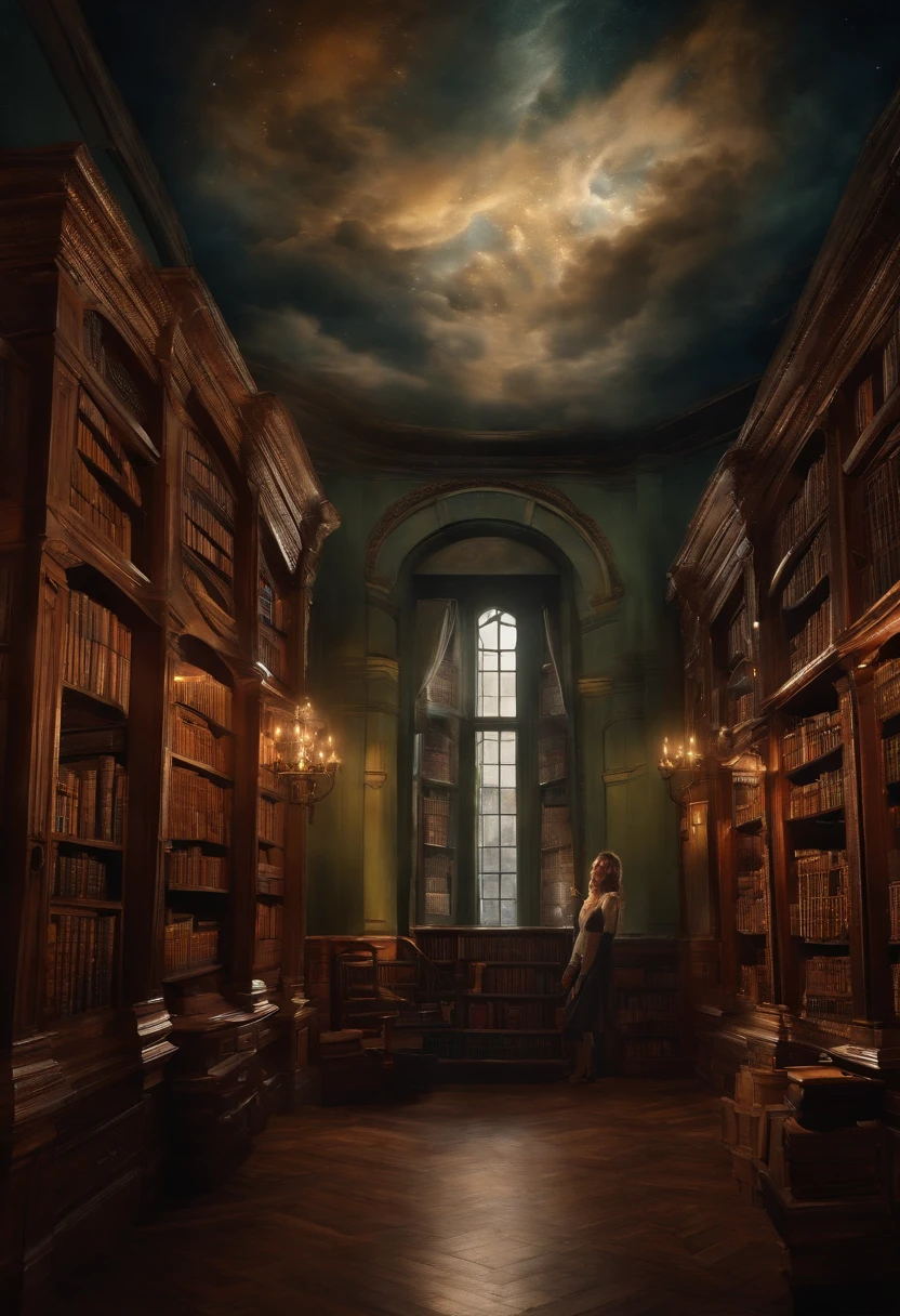 In this dream, their connection felt more powerful, as if the storm outside had amplified their bond. They explored the library together, discovering forgotten tales and secrets of the past.
