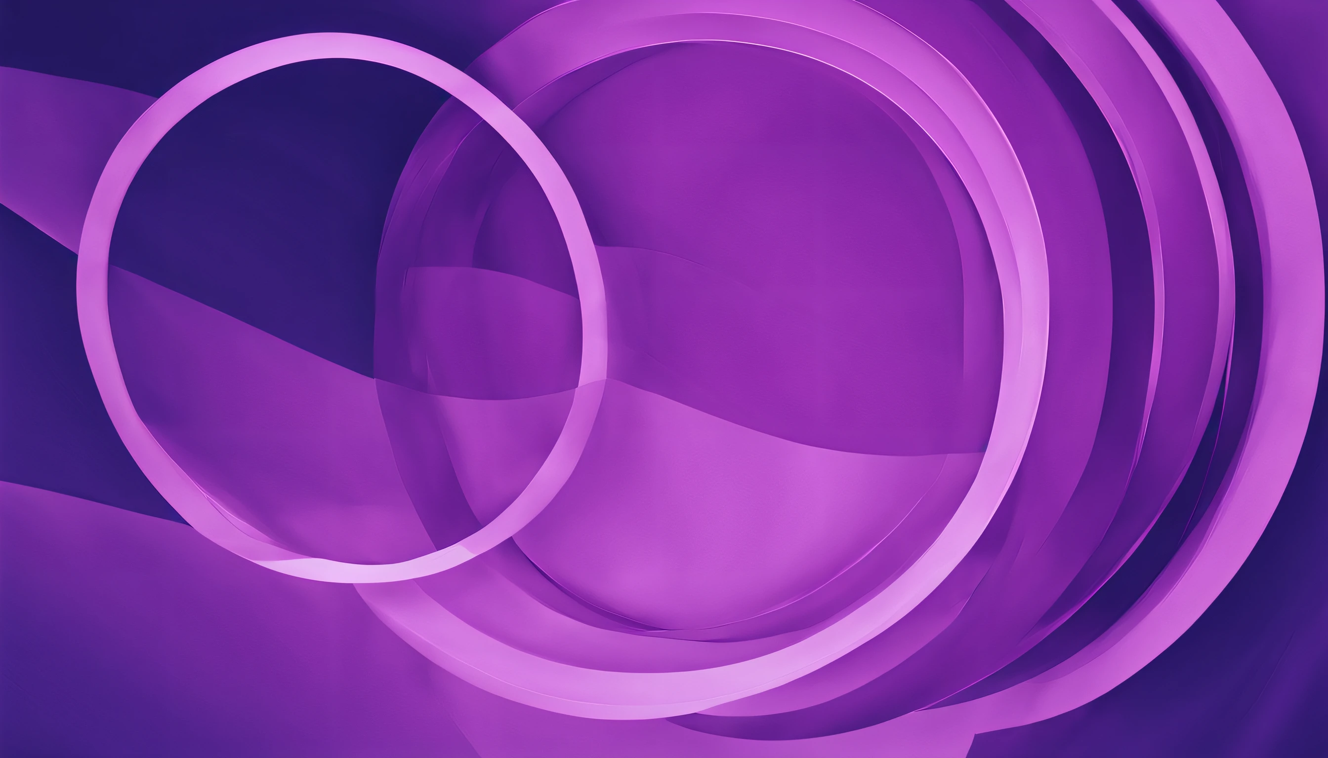 (best quality,4k,8k,highres,masterpiece:1.2), overlapping circles (purple,lilac), vibrant colors, abstract art, soft lighting, minimal, geometric
