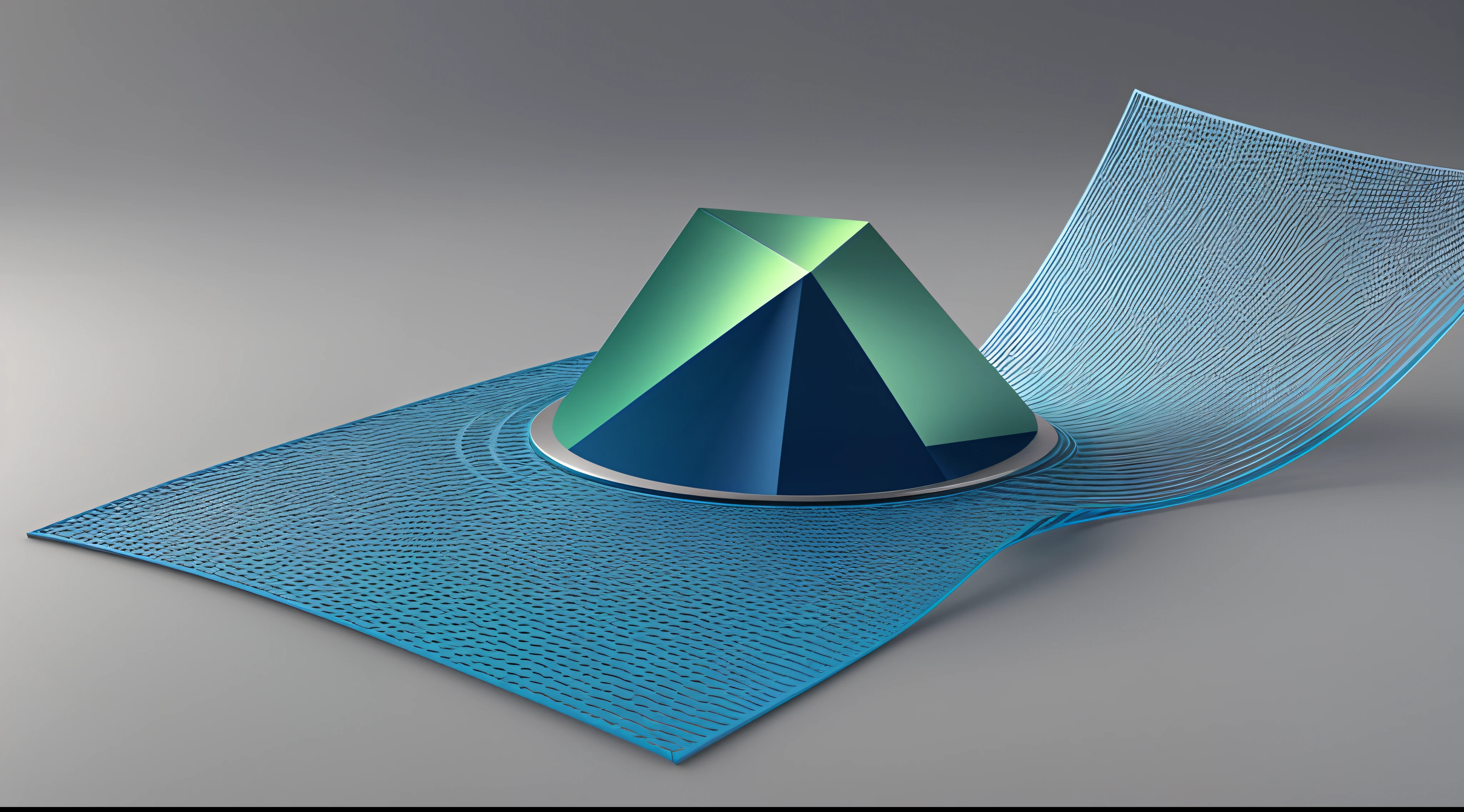Engaging 3D visualization featuring stunning graphs、glinting