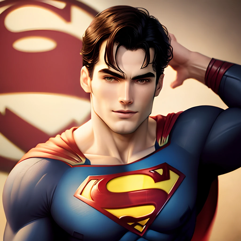 Superman hairy body