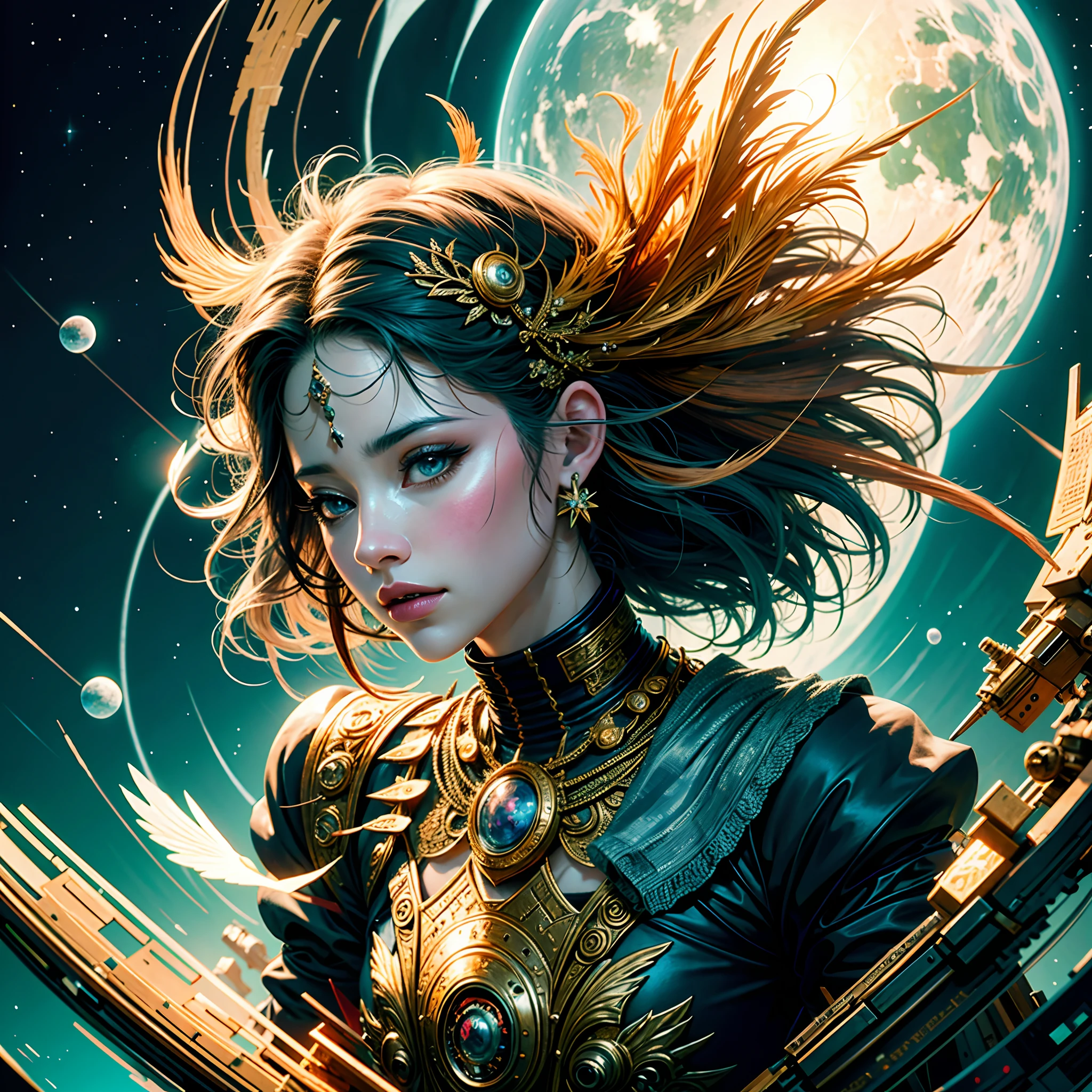 official art, unity 8k wallpaper, ultra detailed, beautiful and aesthetic, High quality, beautiful, masterpiece, best quality, (zentangle, mandala, tangle, entangle:0.6),