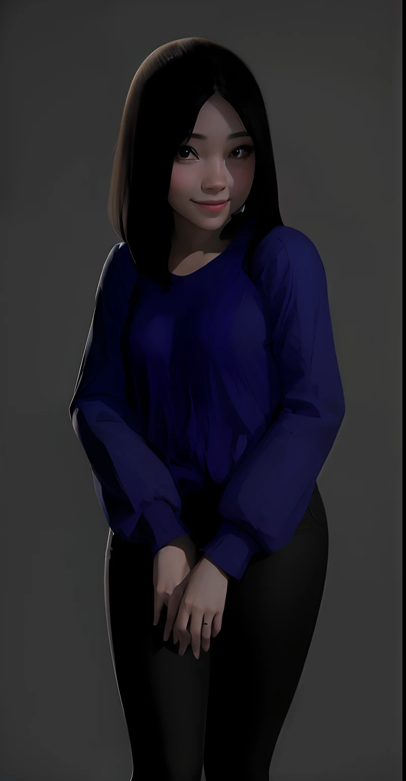 a cute girl, cute smile, realistic, super detail, 8k