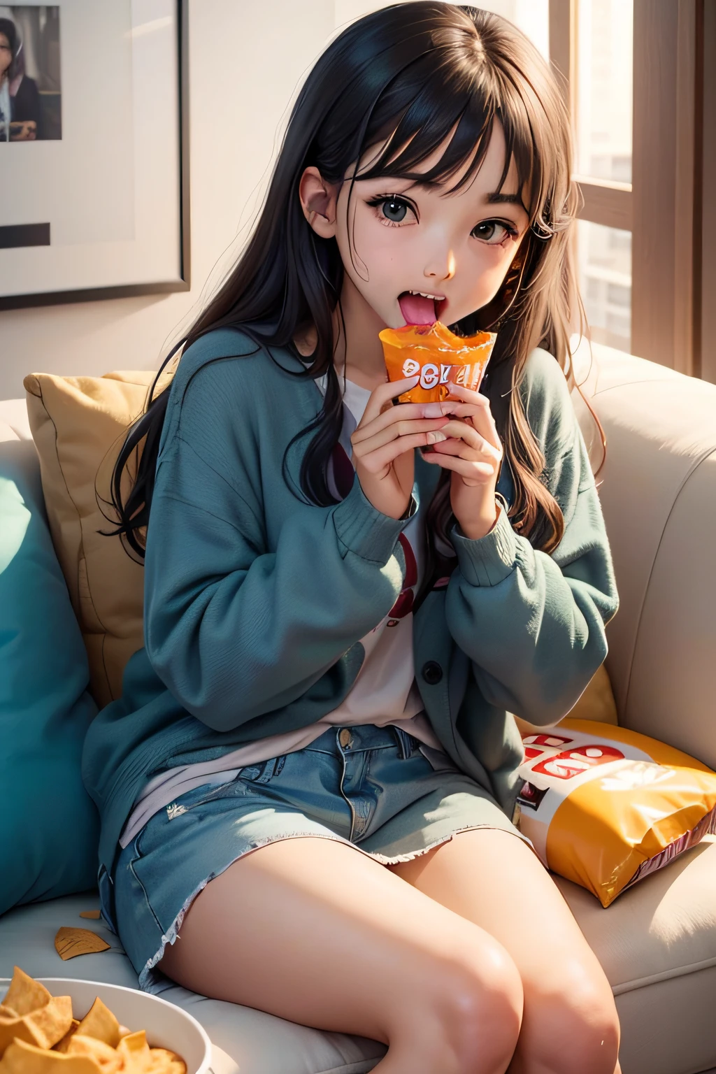 Open-mouthed