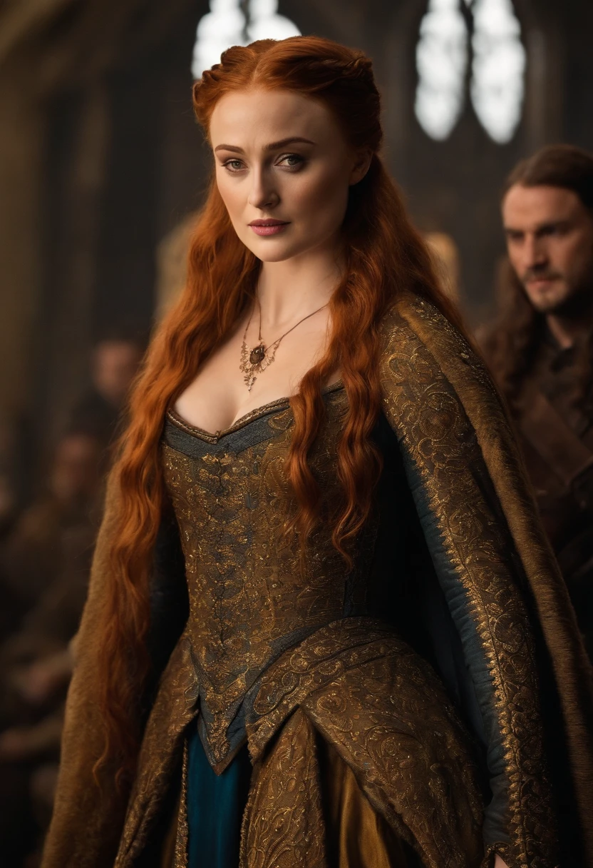 Sansa Stark with big boobs sex with tommon Baratheon