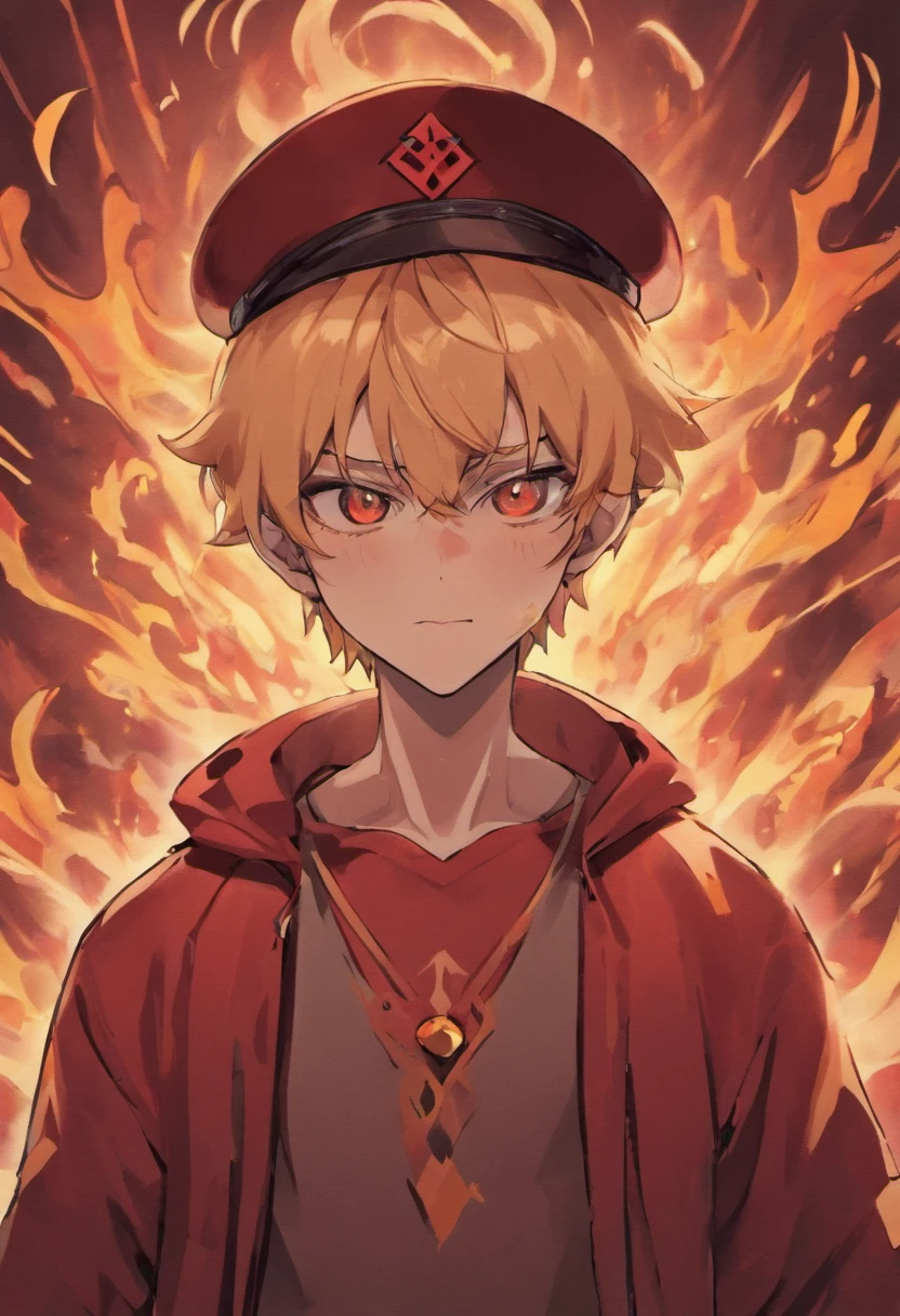 cartoon of a man face devil with a cap and a cigarette, chillhop, comic book style, high quality