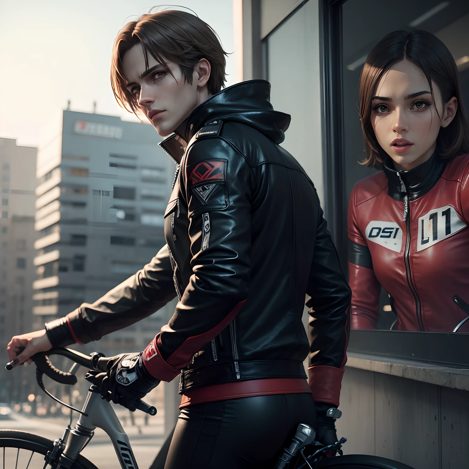 Leon kennedy drive bike R1