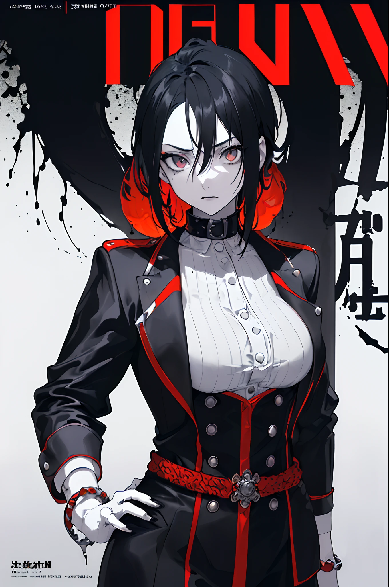 Create the look of the mahoraga (Jujutsu Kaisen)if it were with human