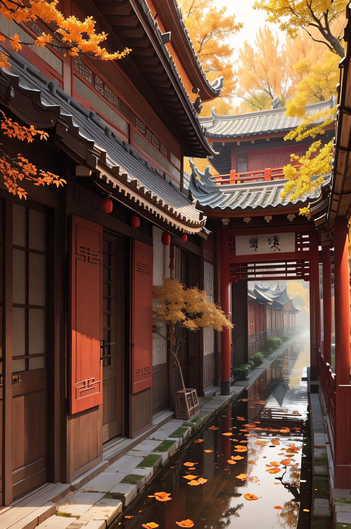 Chinese Autumn atmosphere