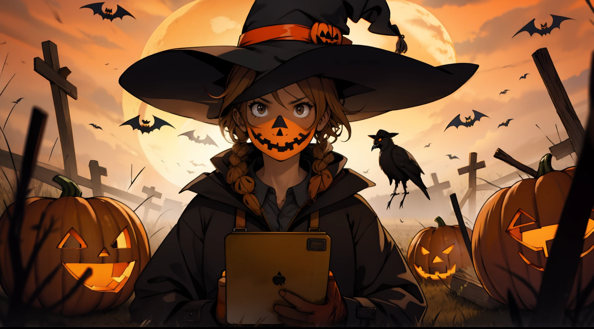 halloween scarecrow