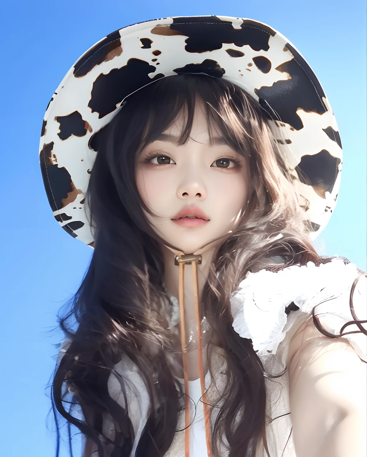 Mulher com cabelos longos e camisa branca posando para uma foto, 18 anos, 1 6 anos, 19-year-old girl, 2 Modelo feminina de 4 anos, com cabelos longos, Asian girl, Lalisa Manobal, Beautiful Asian girl, Asian girl with long hair, Anna Nikonova aka Newmilky, 21 anos