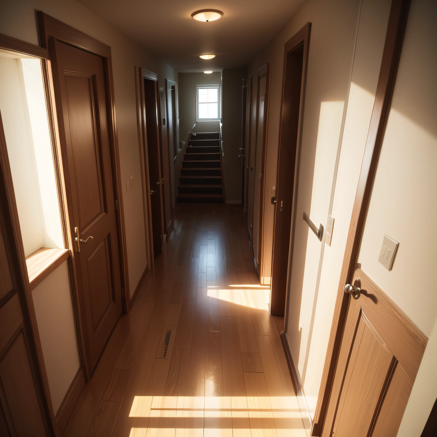 Step down between rooms with Assessing the Space