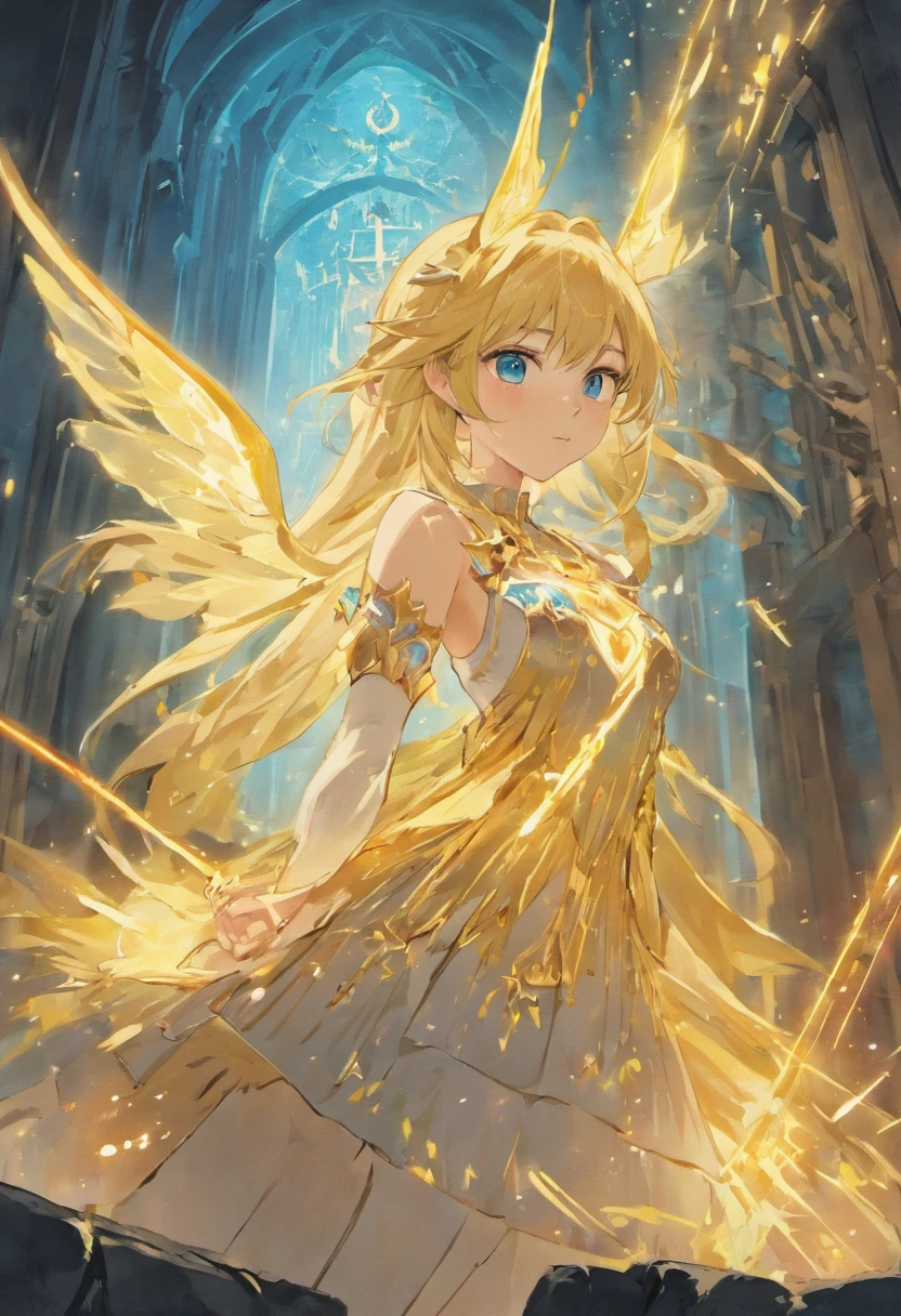 Two names(blast)　elvish　165cm　sky-blue eyes　Blonde longhair　elvish　a blond　The long-haired　Colossal tits　beutiful breast　Fairy Heroine　Song of the Fairy Star　Liu Liu Liu Liong　Astrea Records　Mrs. Liu　Liu Astrea　Leprechaun　
top-quality　Highest Quality　an anime girl　Colossal tits　One lady　Is it wrong to seek encounters in the dungeon?　animesque