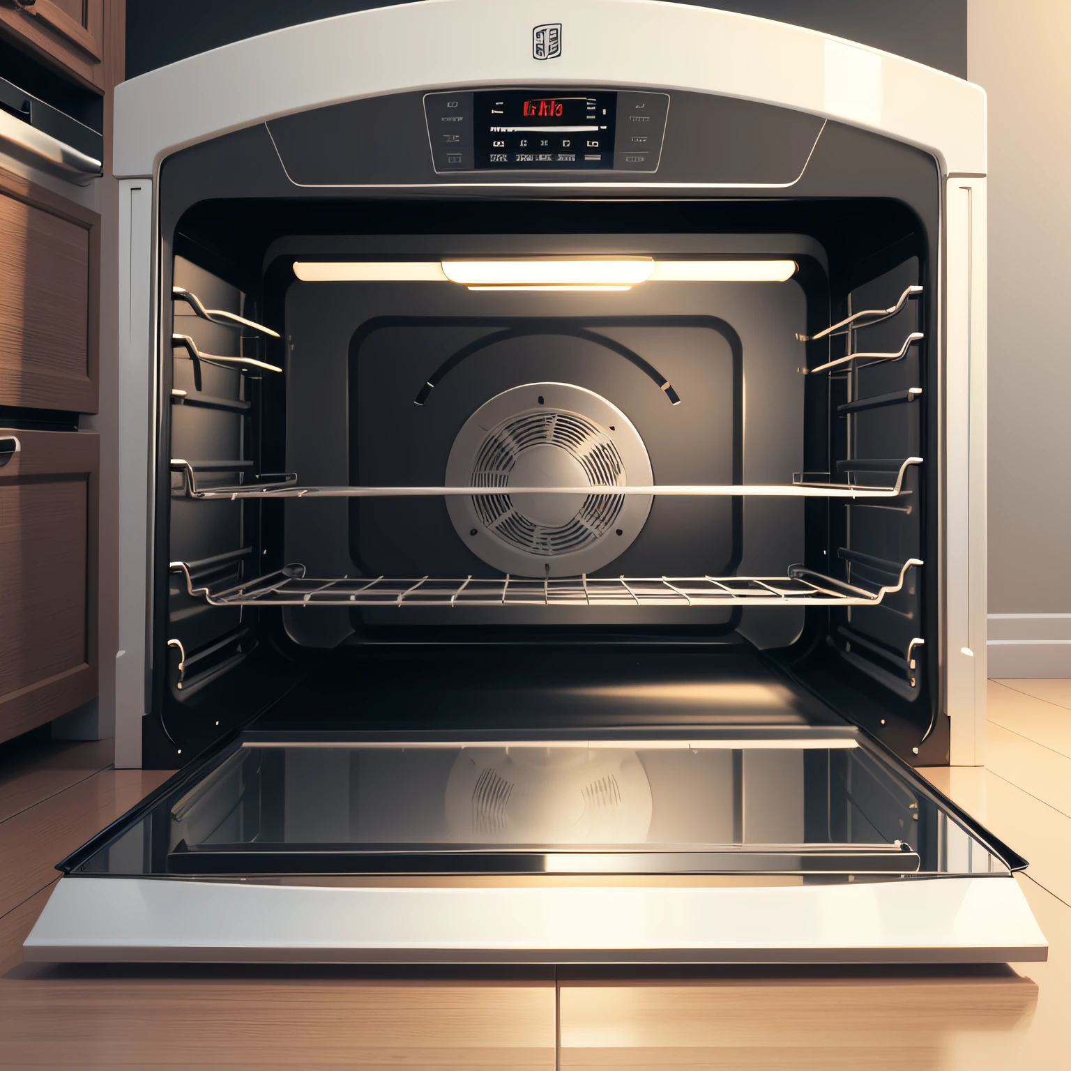 self cleaning oven with Oven Cavity Design