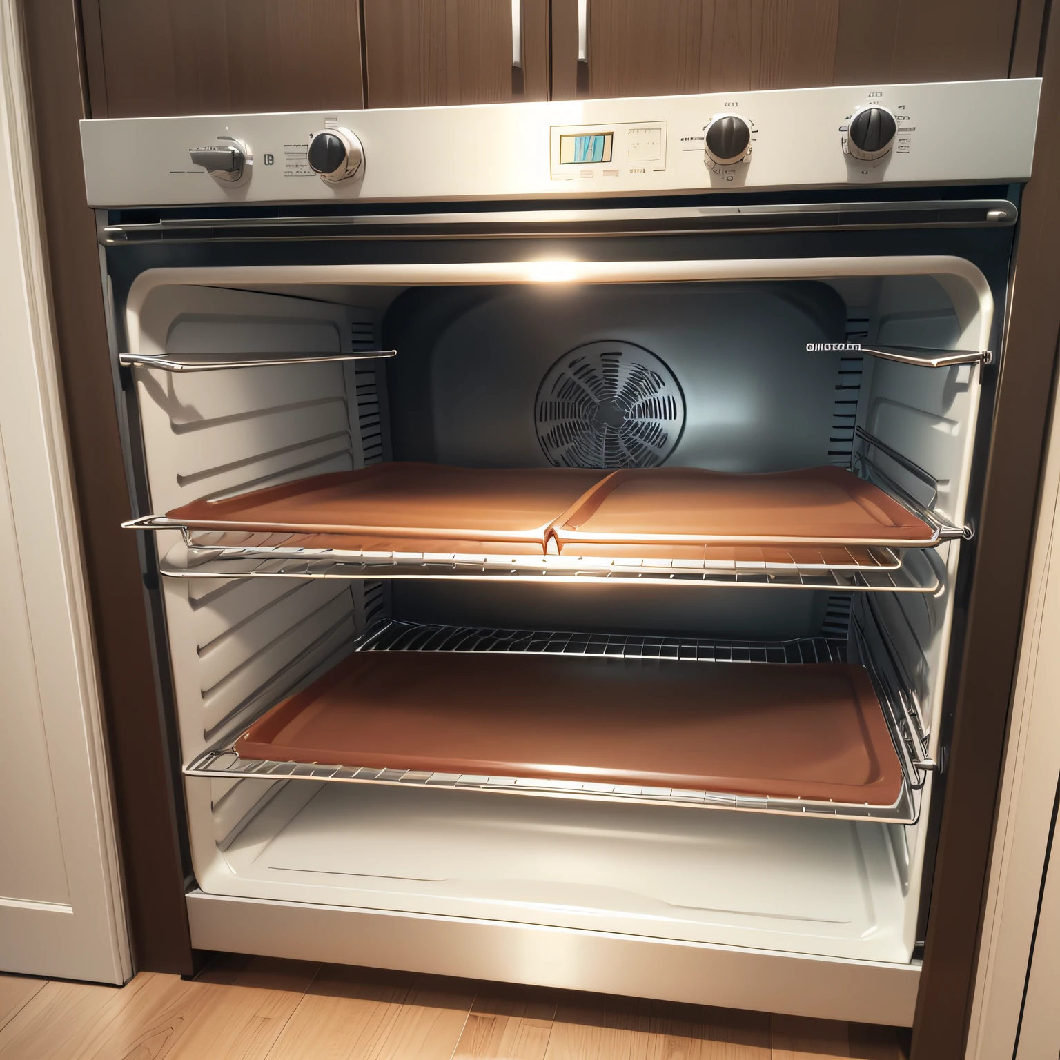 self cleaning oven with Racks and Shelves