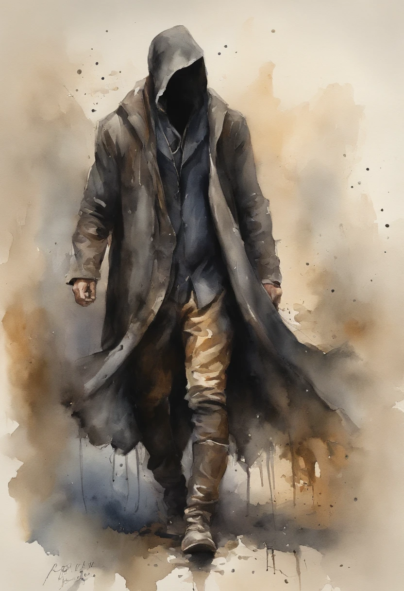 A scientist in a scientific coat turned his back to us,looking at the stars,hard core,Technologie,