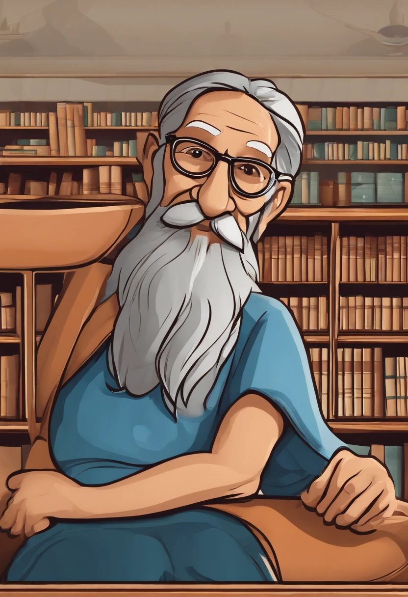 Please generate a cute avatar in a 3D cartoon style inspired by Paulo Freire, the Brazilian educator. The avatar should have the following features:
Appearance:
A friendly and approachable facial expression with a warm smile.
Round, expressive eyes that convey a sense of wisdom and kindness.
Glasses perched on the avatar's nose, similar to the ones worn by Paulo Freire.
Light skin tone with rosy cheeks.
Clothing:
The avatar should wear casual, comfortable clothing in vibrant and cheerful colors. Consider a button-up shirt or a casual blazer with bright, inviting colors like blue or green.
A brown belt around the waist.
Accessories:
A pair of comfortable shoes, like loafers or sneakers.
A book held under the avatar's arm, symbolizing Paulo Freire's dedication to education. The book should have a colorful cover.
Background:
Place the avatar in an educational setting, such as a colorful classroom or library, to highlight Paulo Freire's contributions to education.
Ensure a friendly and inviting atmosphere in the background.
Style:
The avatar should have a 3D cartoon-like appearance with smooth and appealing contours.
Use soft and warm lighting to enhance the overall cuteness and friendliness of the avatar.
Size and Format:
Please generate the avatar in a high-resolution format suitable for digital and print use.