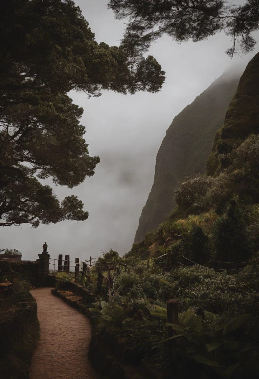 uma pousada na montanha, realista, entrada da pousada, pousada bonita, pousada de madeira, quarto da pousada, frio, altitude
