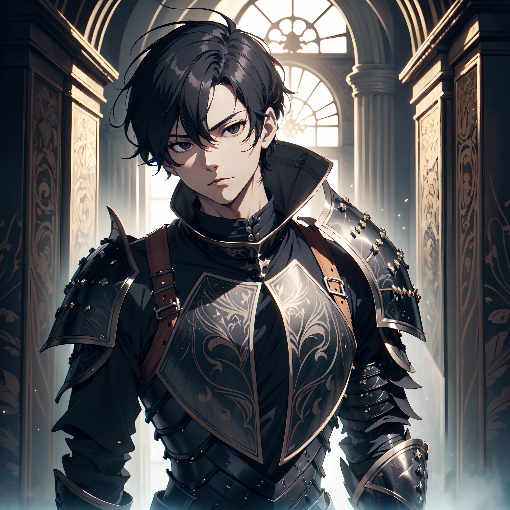 128K Ultra High Definition,
128K Ultra High Quality,
128K Ultra High Resolution,
Best Definition,
Best Quality,
Best Resolution,
Perfectly Detailed,
Perfectly Designed,
Extremely Detailed,
Extremely Designed,
Hyper Detailed,
Hyper Definition,
Hyper Quality,
Hyper Resolution,
Masterpiece,
(((Anime))),
Body Shot,
(((Boy))),
Handsome,
Muscular Body,
(((Black Short Hair))),
(((Black Eyes))),
(((Hyper Detailed & Perfectly Designed Black Obsidian Armor Plates))),
(((Hyper Detailed & Perfectly Designed Engraving Jeweled Baron Armor))),
(((Inside Of Medieval Royal Palace Background Scenery))),