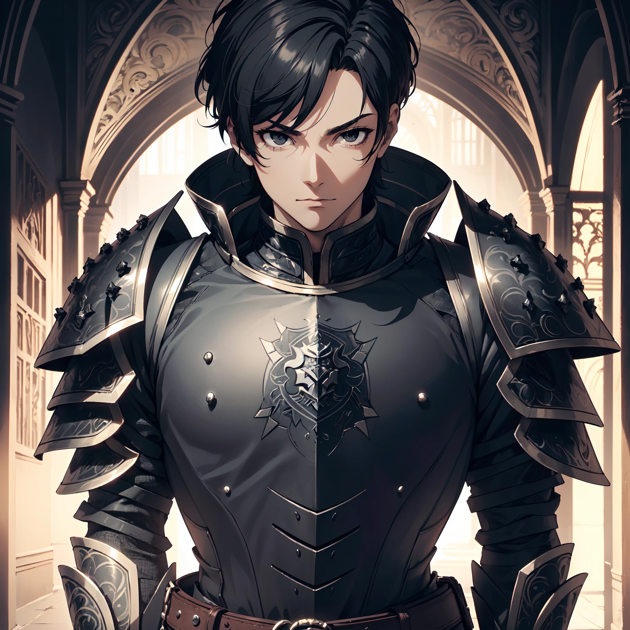 128K Ultra High Definition,
128K Ultra High Quality,
128K Ultra High Resolution,
Best Definition,
Best Quality,
Best Resolution,
Perfectly Detailed,
Perfectly Designed,
Extremely Detailed,
Extremely Designed,
Hyper Detailed,
Hyper Definition,
Hyper Quality,
Hyper Resolution,
Masterpiece,
(((Anime))),
Body Shot,
(((Boy))),
Handsome,
Muscular Body,
(((Black Short Hair))),
(((Black Eyes))),
(((Hyper Detailed & Perfectly Designed Black Obsidian Armor Plates))),
(((Hyper Detailed & Perfectly Designed Engraving Jeweled Baron Armor))),
(((Inside Of Medieval Royal Palace Background Scenery))),