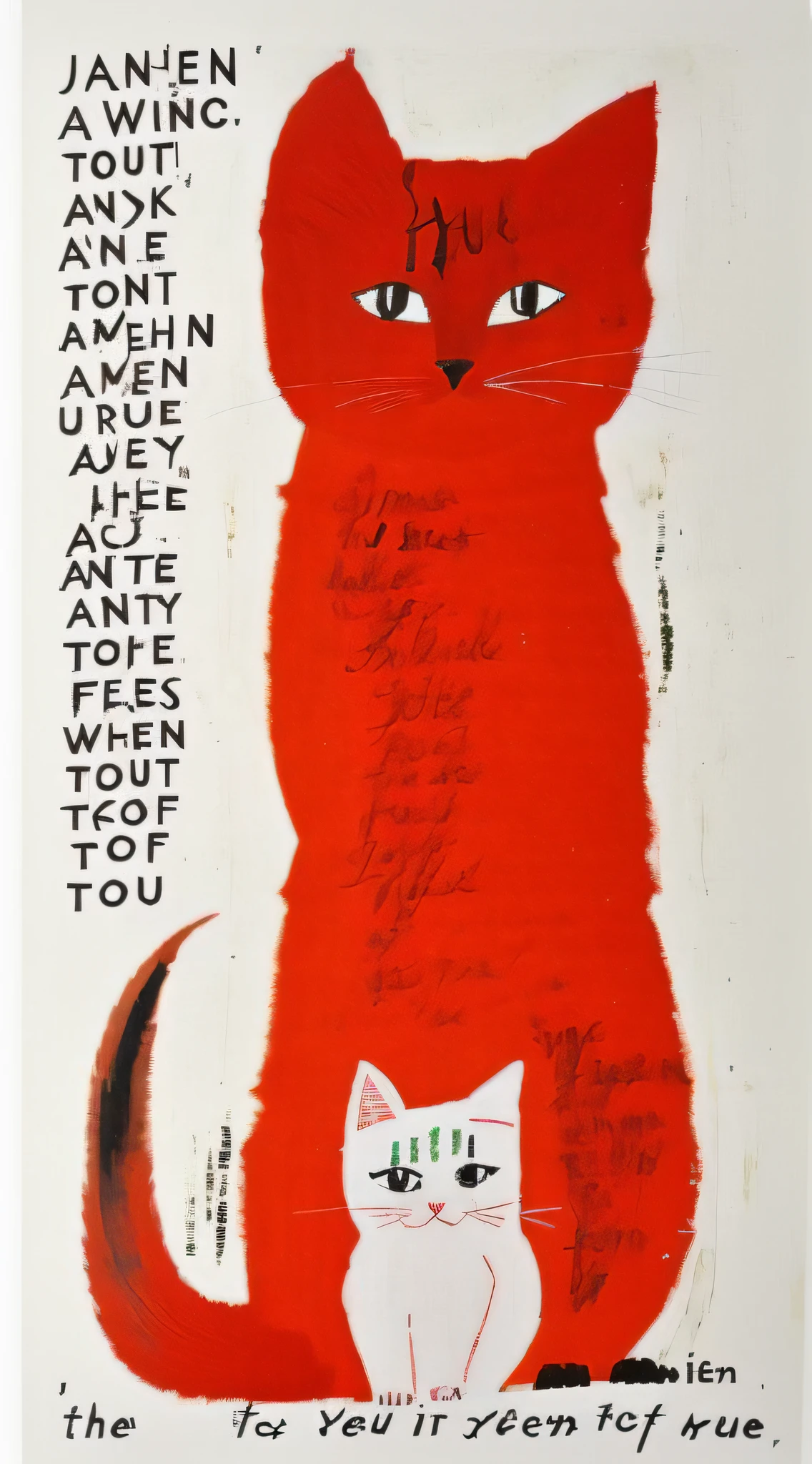 A kitten，Syle Baskleon
