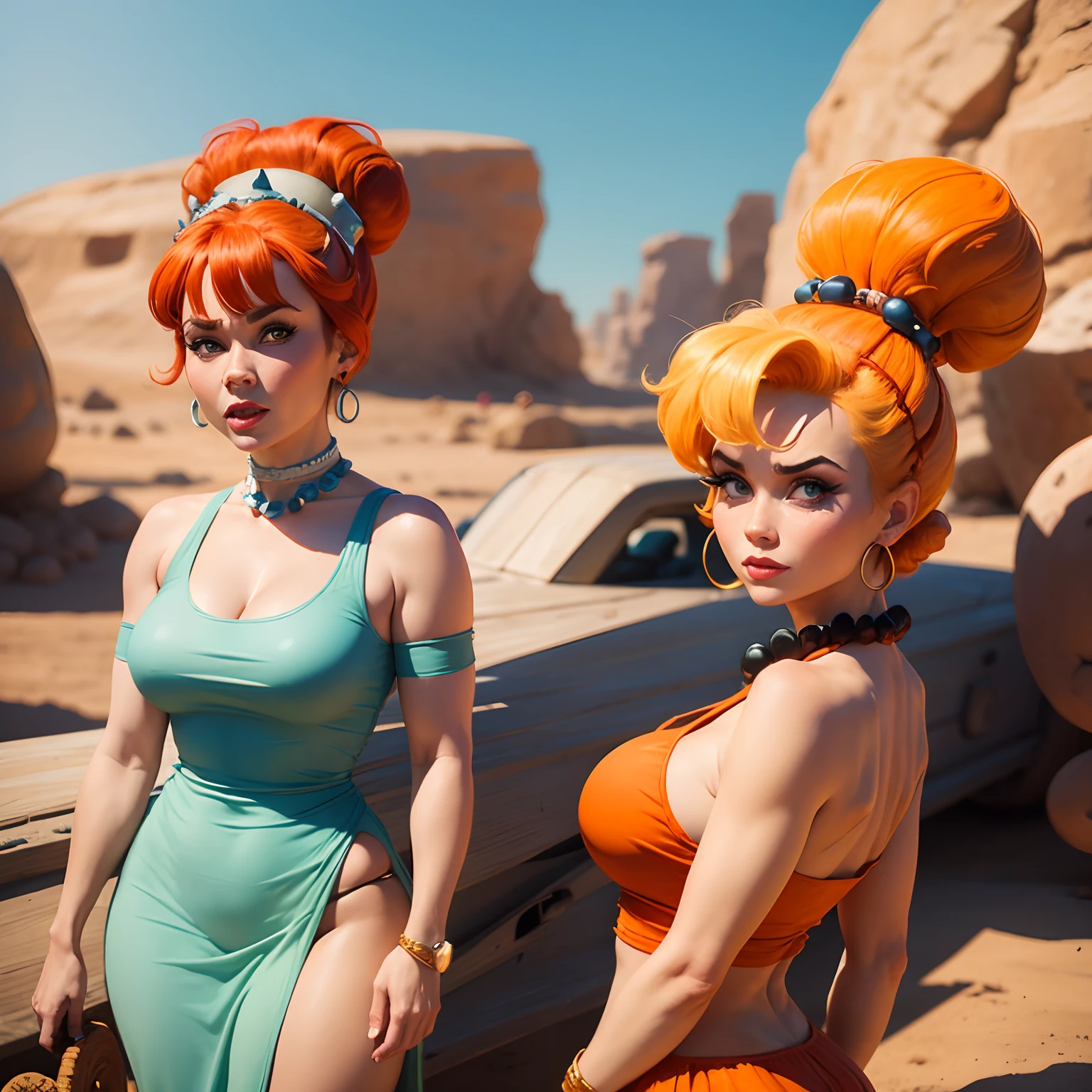 Wilma and Betty (The Flintstones characters)