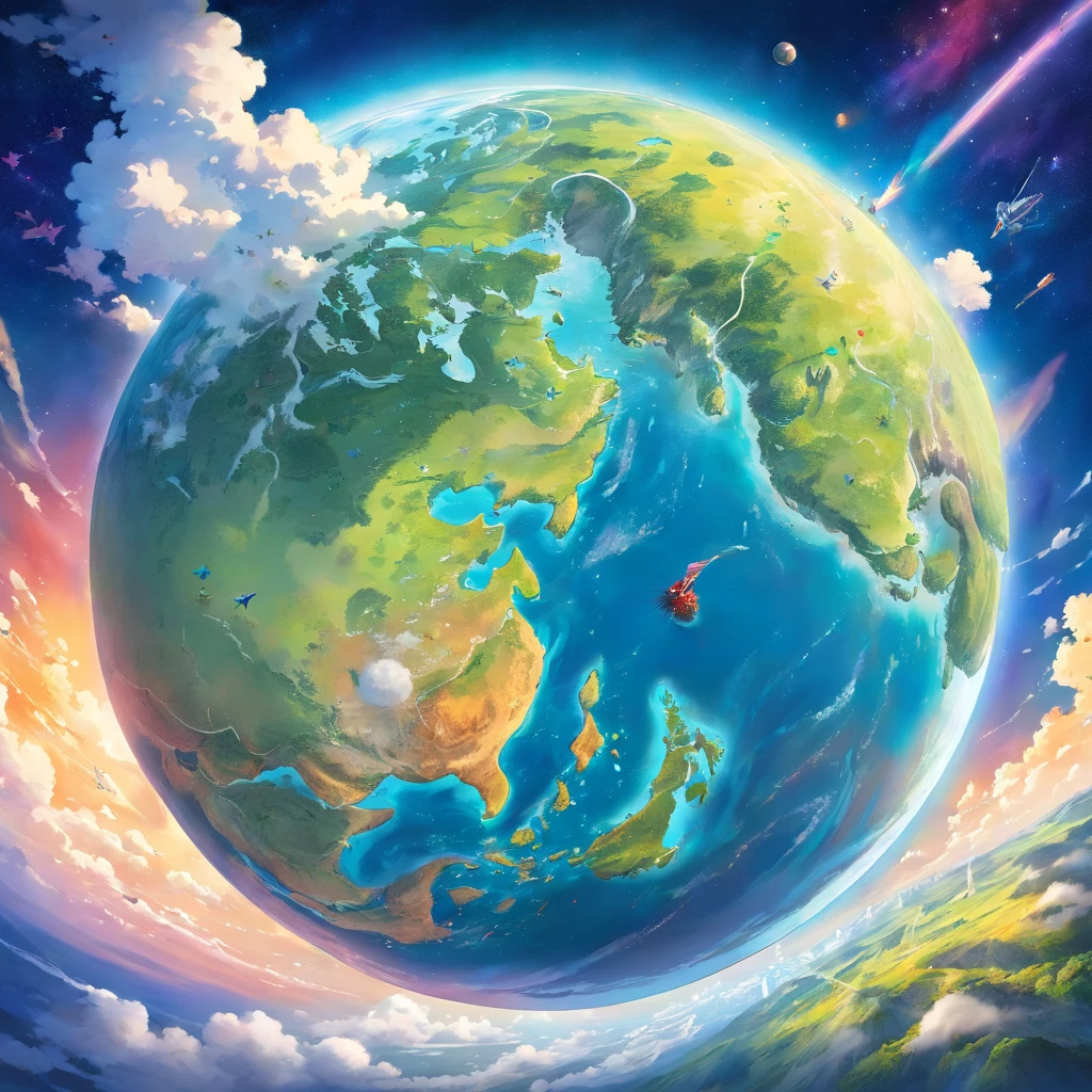 planet earth from space