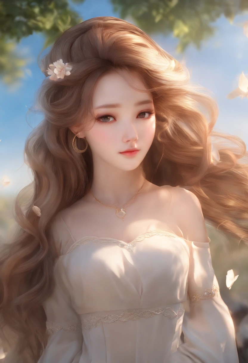 {{{masterpiece}, }}, {extremely detailed CG unity 8k wallpaper}, Amazing, finely detail, solo, {{floating hair}, }, {{Sakura}, }, outdoors, sky, {{wind}, }, detailed background, beautiful detailed eyes, see-through:evening dress:0.3, cleavage, bright pupils, {{full body}, }, dynamic pose, dynamic angle, cleavage, looking at viewer, detailed clothes, cinematic lighting, close-up, best quality