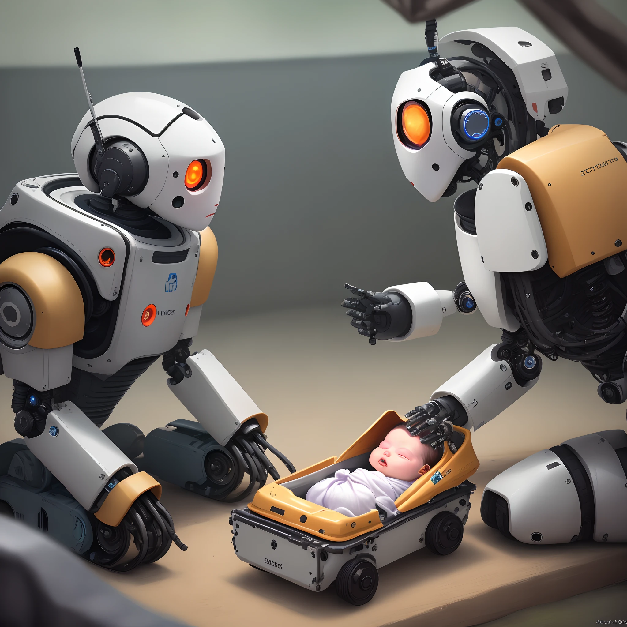 Newborn robots
