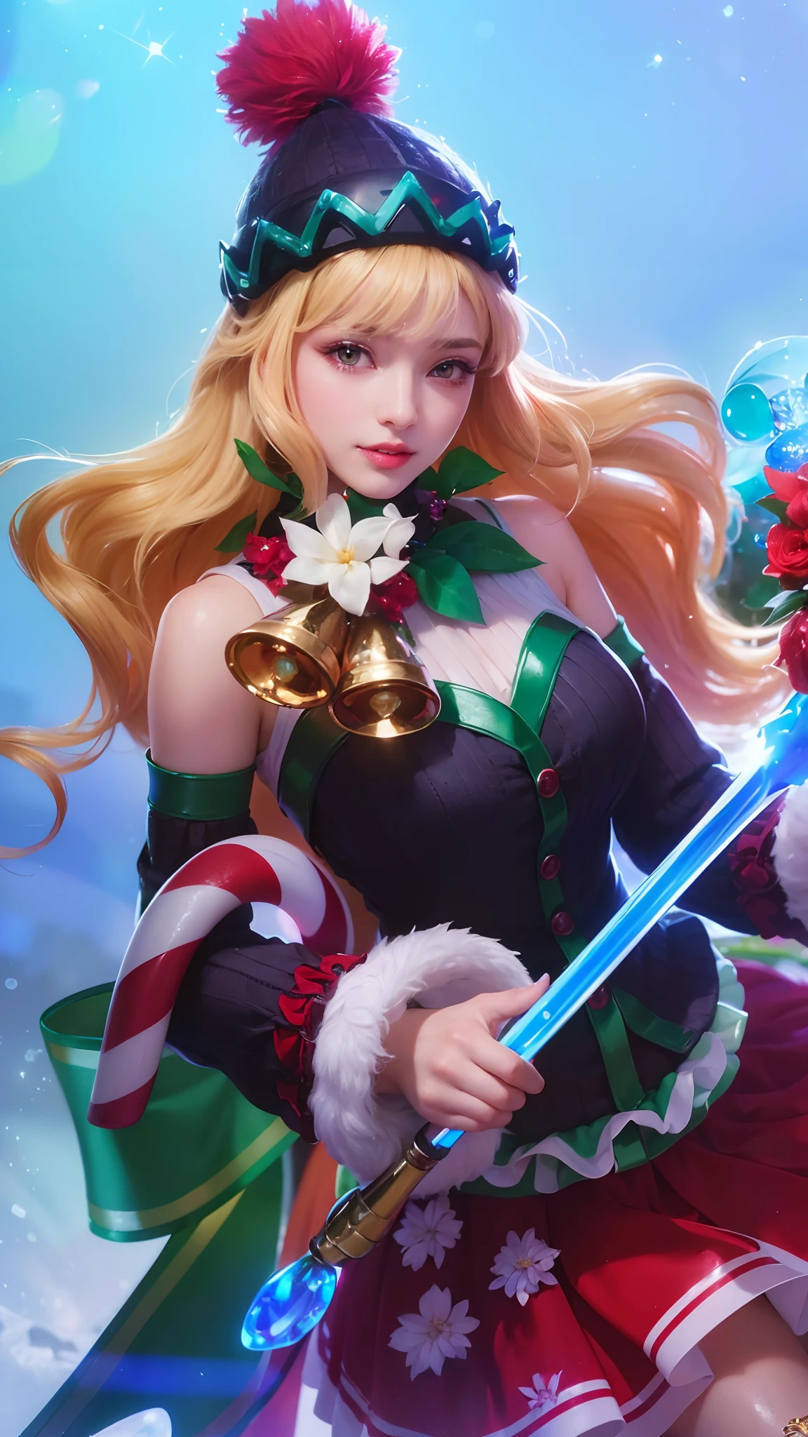 (8k, RAW photo, photorealistic:1.25) ,( lipgloss, eyelashes, gloss-face, glossy skin, best quality, ultra highres, depth of field, chromatic aberration, caustics, Broad lighting, natural shading,) looking at viewer with a serene and goddess-like happiness,
