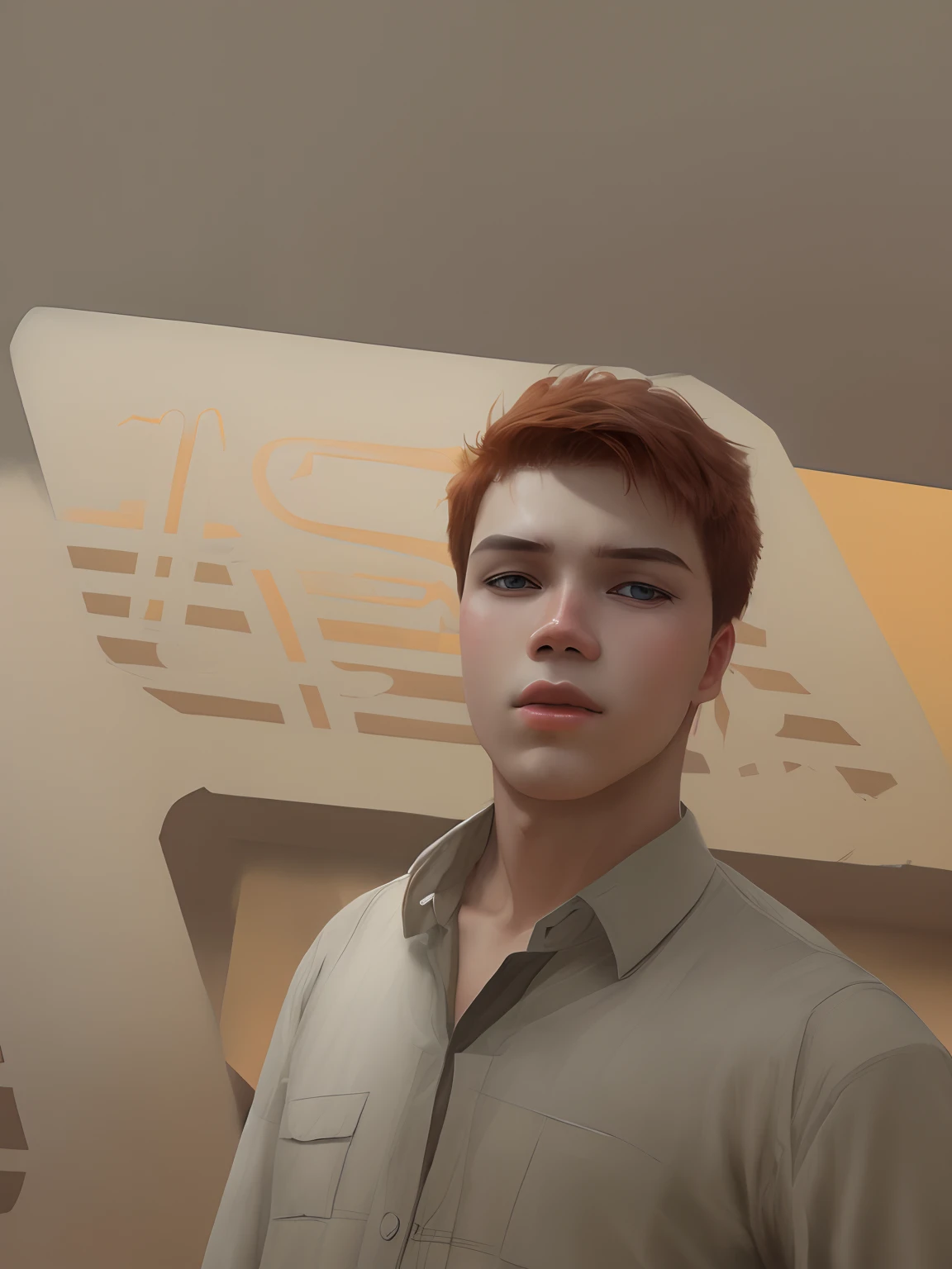 change background ,hansam boy