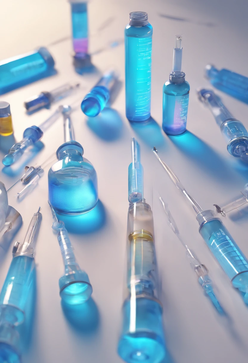 Several syringes 