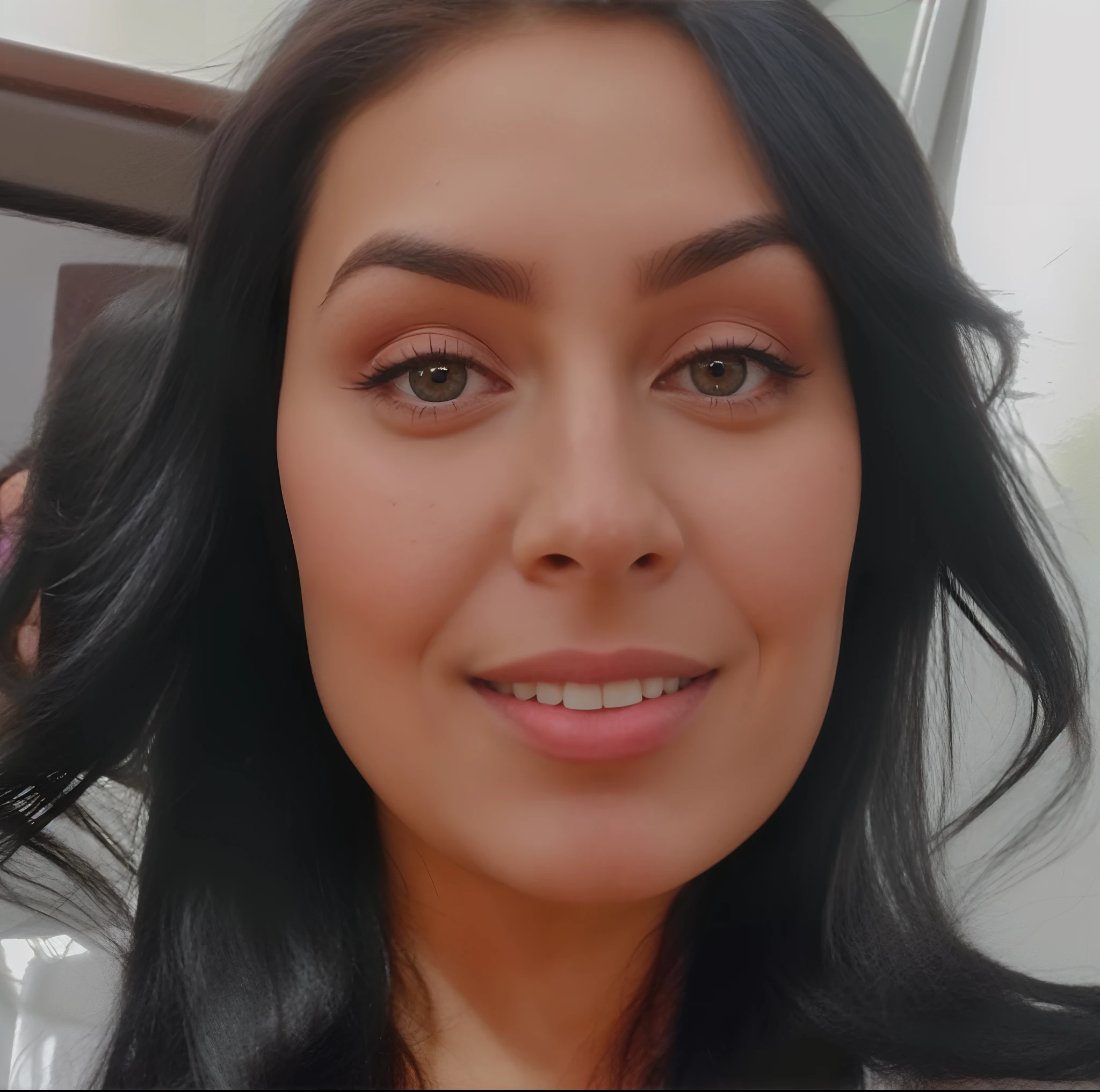there is a woman with long black hair and a white shirt, Estefania Villegas Burgos, Sobrancelhas grandes, grandes sobrancelhas grossas e ousadas, com maquiagem profissional, sobrancelhas pesadas, Directed by: Nandor Soldier, Sobrancelhas relaxadas, Sobrancelhas retas, Mulher de 30 anos, 3 0 anos de idade mulher, sobrancelhas grossas, Makup completo
