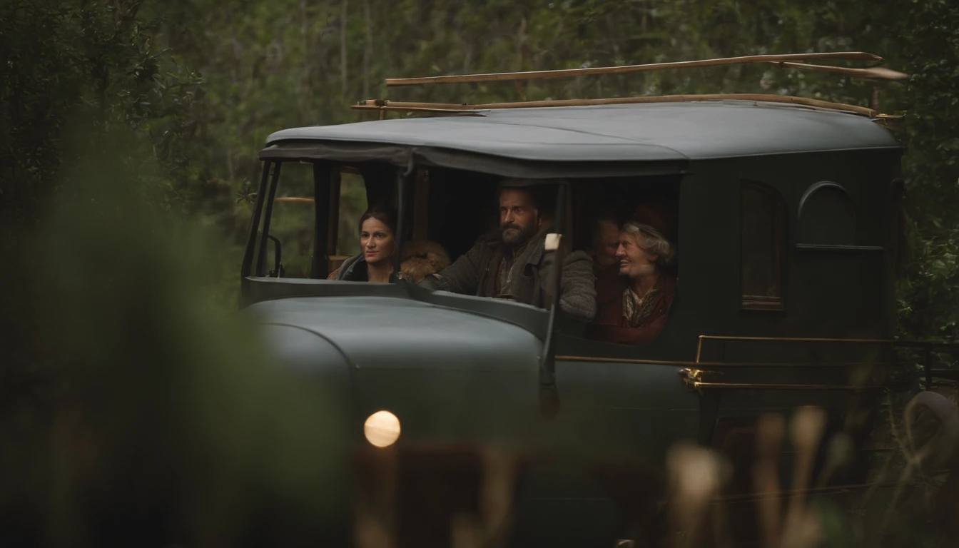 "While the crew waited anxiously, [Nome do personagem principal] reuniu todos a bordo e compartilhou a descoberta. The decision was a difficult one, for to deviate from the planned course posed a considerable risk. But the promise of unknown treasures and unexplored adventures was irresistible."