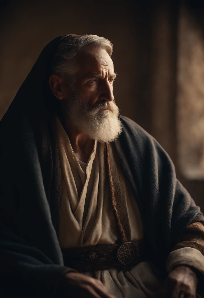 Abraham Father of the Nations Biblical Character realistic image 8k