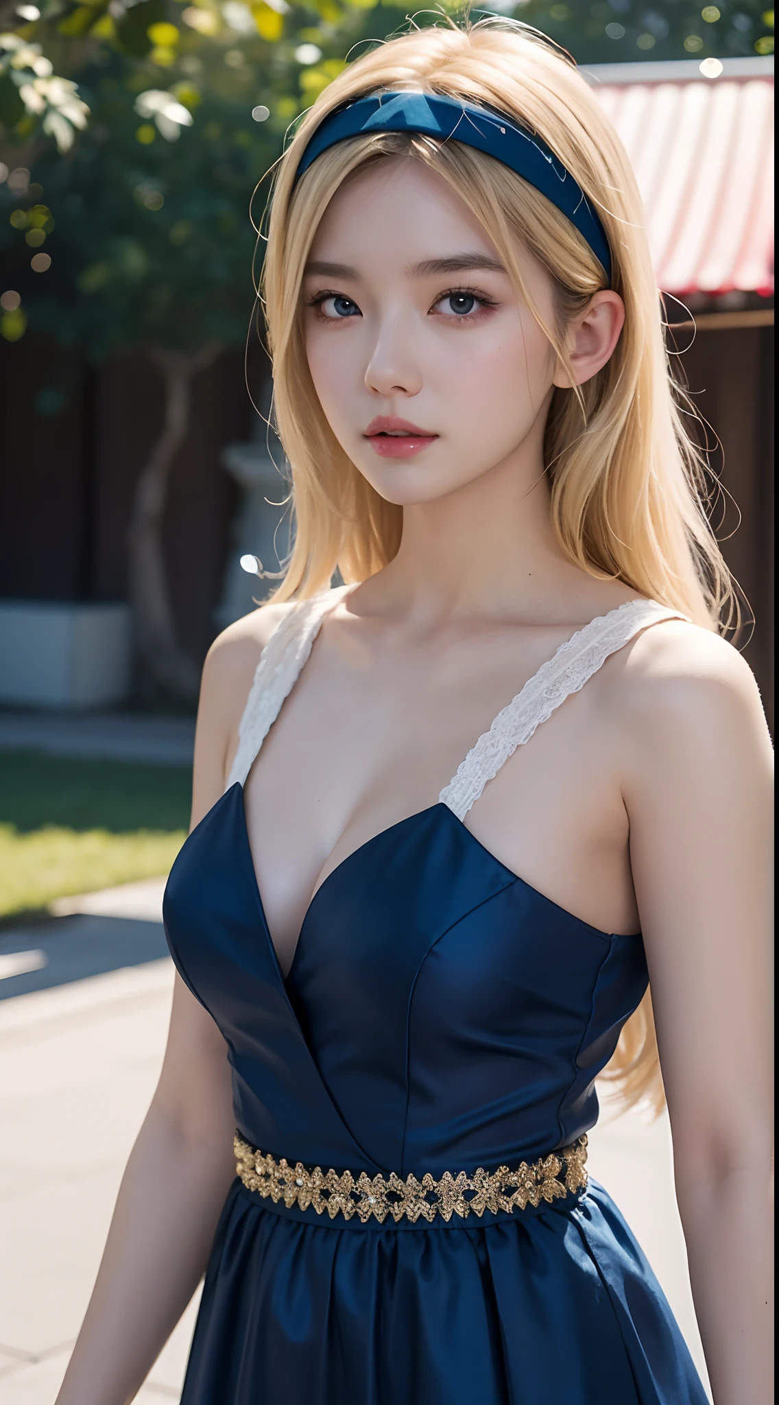 白のビキニを着て浜辺にいる,Best quality, masterpiece, ultra high res, (photorealistic:1.4), raw photo, 1girl, blonde hair, blue eyes, detailed eyes and face,